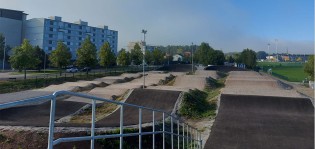 Kupittaanpuiston uusi BMX-rata