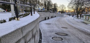 Itäisen Rantakadun saneeraus ja pyörätiet valmistuivat